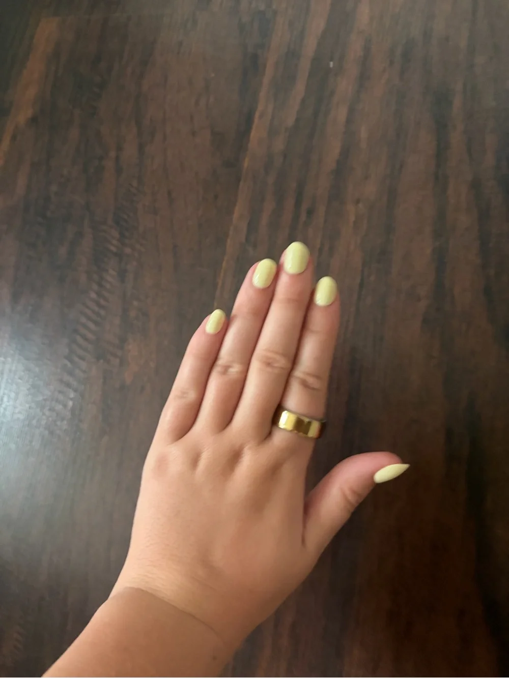 Gold Oura Ring Gen 4 - Size 9